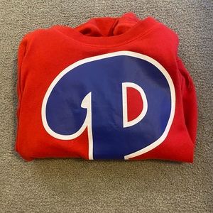 Pink Philadelphia phillys crew neck